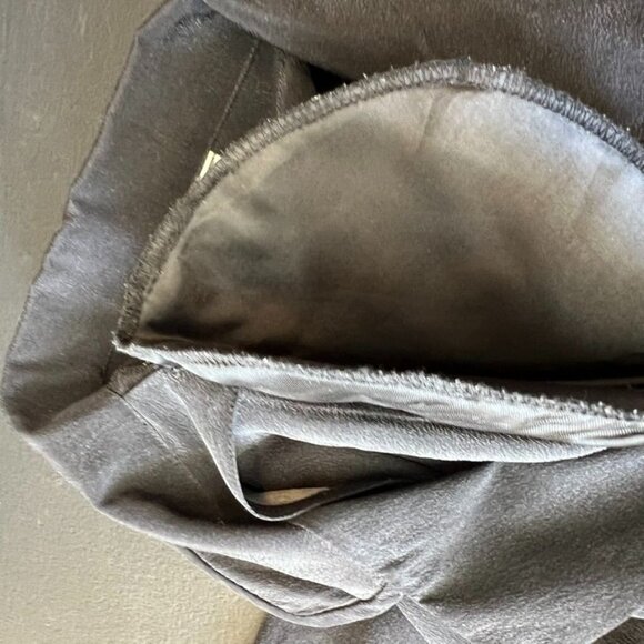 August Max Woman  100% Silk  Black  Button up  Blouse  Size 14W - Picture 8 of 12